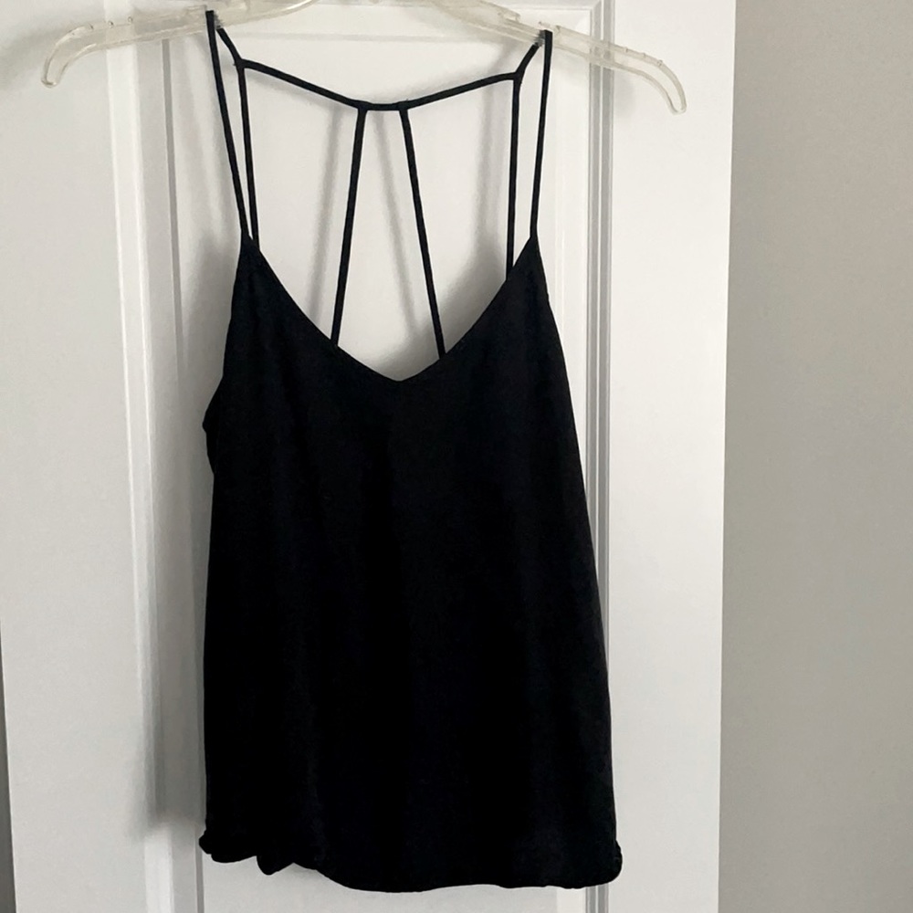 ⭐️Black cotton on tank top